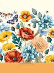 Notatnik 145x197/48K kratka motyle FRESH. Wydawca: Fresh. Dadada.pl Opakowanie Notatnik 145x197/48K kratka motyle FRESH