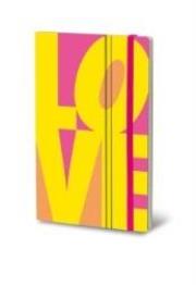 Opakowanie Notatnik 210x130/192K Fluo Love Yellow