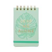 Notatnik 80K linia Leaf Me Alone. Wydawca: Designworks Ink. Dadada.pl Opakowanie Notatnik 80K linia Leaf Me Alone