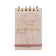 Notatnik 80K linia Shiitake Happens. Wydawca: Designworks Ink. Dadada.pl Opakowanie Notatnik 80K linia Shiitake Happens