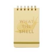Notatnik 80K linia What The Shell. Wydawca: Designworks Ink. Dadada.pl Opakowanie Notatnik 80K linia What The Shell