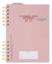 Notatnik A5/192K linia Standard Issue No.12 pink. Wydawca: Designworks Ink. Dadada.pl Opakowanie Notatnik A5/192K linia Standard Issue No.12 pink
