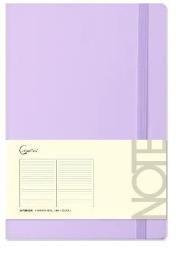 Opakowanie Notatnik A5 96 stron na gumkę pastel foilet