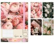 Opakowanie Notatnik A5/96K kratka na gumkę MIX