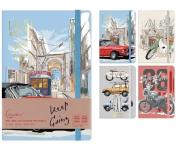 Opakowanie Notatnik A5/96K linia na gumkę MIX