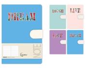 Opakowanie Notatnik A5 linia 144 strony na magnes MIX