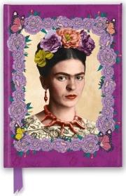 Notatnik A5 linia TW Frida Kahlo Fioletowa. Wydawca: Flame Tree. Dadada.pl Opakowanie Notatnik A5 linia TW Frida Kahlo Fioletowa
