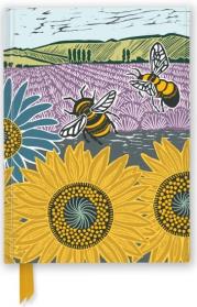 Opakowanie Notatnik A5 linia TW Pole słoneczników Kate Heiss