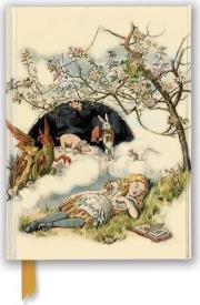 Opakowanie Notatnik A5 linia TW Śpiąca Alicja w Krainie Czar.