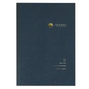 Opakowanie Notatnik A5 linie Yu-Sari 8mm czarny