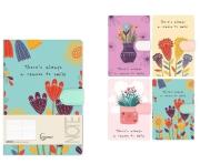 Opakowanie Notatnik A6 linia 144 strony na magnes MIX