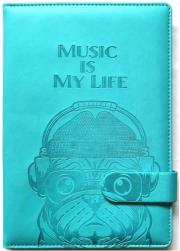 Opakowanie Notatnik dziecięcy A5/64K gładki TW Pies buldog