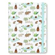 Notatnik midi Kapibara. Wydawca: Peter Pauper Press. Dadada.pl Opakowanie Notatnik midi Kapibara