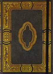 Opakowanie Notatnik Mini Pozłacany Onyks