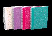 Okładka książki Notatnik Oxford Floral 2 spirale B5 60kartkowy 90g L7M