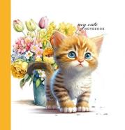 Opakowanie Notatnik ozdobny 100x100/48K gładki TW Kotek