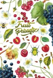 Opakowanie Notatnik ozdobny 128x165/64K linia Wiśnie