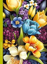 Opakowanie Notatnik ozdobny 143x200/48K kratka TW Flora