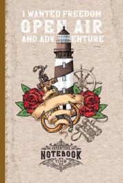 Opakowanie Notatnik ozdobny 143x210/64K kratka Latarnia