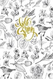 Opakowanie Notatnik ozdobny 145x197/80K TW Ptaszki