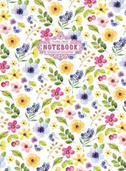 Opakowanie Notatnik ozdobny 64 strony kratka Kwiaty róż