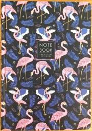 Opakowanie Notatnik ozdobny A5/64K kratka TW Flamingi