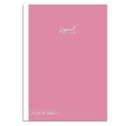 Opakowanie Notatnik z naklejkami B5 linia 7mm różowy