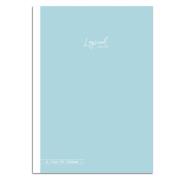 Opakowanie Notatnik z naklejkami B5 linia 7mm zielonkawy