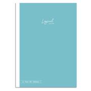 Opakowanie Notatnik z naklejkami B5 linia 7mm zielonkawy