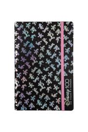 Opakowanie Notes A5 80 k. linia z gumką Disney 100  wzór 3