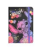 Opakowanie Notes A5 80k.linia z gumką Disney Black Stitch wzór 1