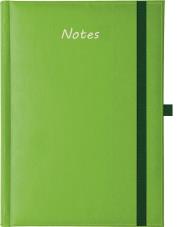 Opakowanie Notes A5 Albit z gumką kratka seledynowy