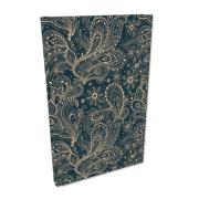 Opakowanie Notes A5 kratka Soft Touch Paisley beż denim