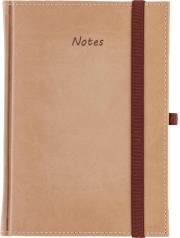 Opakowanie Notes A5 kratka Vivella z gumką beżowy