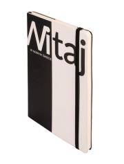 Opakowanie Notes A5 kropki Witaj czarno-biały