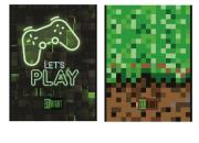 Opakowanie Notes A6/50K kratka mix chłopięcy (10szt)