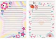 Opakowanie Notes A6/80K z poddrukiem Dziewczynka (10szt)