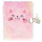 Opakowanie Notes A6 pluszowy zamykany Cat