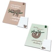 Opakowanie Notes A6 z poddrukiem BFF zwierzaki (1szt)