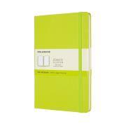 Opakowanie Notes Classic L 13x21 gładki 240str TW lemon green