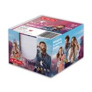 Opakowanie Notes kostka Kleks 8x8 cm 450 kartek