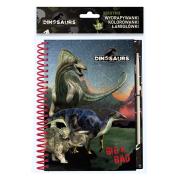 Opakowanie Notes kreatywny z wydrapywankami Dinozaur 17