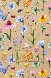 Opakowanie Notes Kwiaty Polne kropki