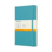 Opakowanie Notes Moleskine classic L (13x21 cm) w linie reef blue