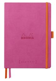 Opakowanie Notes Rhodia Rhodiarama Goalbook fuchsia  A5 - kropki - Softcover