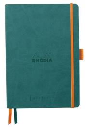 Opakowanie Notes Rhodia Rhodiarama Goalbook peacock A5 - kropki - Softcover