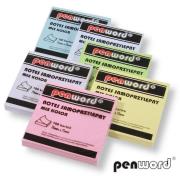 Notes samoprzylepny pastel mix 75x75mm 100K. Wydawca: PENWORD. Dadada.pl Opakowanie Notes samoprzylepny pastel mix 75x75mm 100K