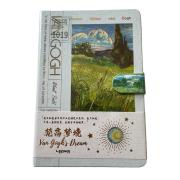 Opakowanie Notes z zapięciem B6/128K Van Gogh Pole pszenicy..