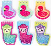 Notesik flamingi i lamy MIX. Wydawca: Fandy. Dadada.pl Opakowanie Notesik flamingi i lamy MIX