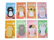 Opakowanie Notesiki koty 15x9x0,5cm (12szt)